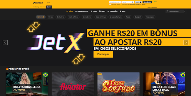 betano saiu do ar